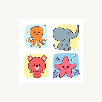 Step by Step Babies & Co Animals Learn to Draw – children's product by Djeco | Aster & Ruby