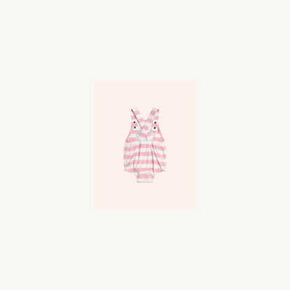 Huxbaby Strawberry Stripe Playsuit | Aster & Ruby