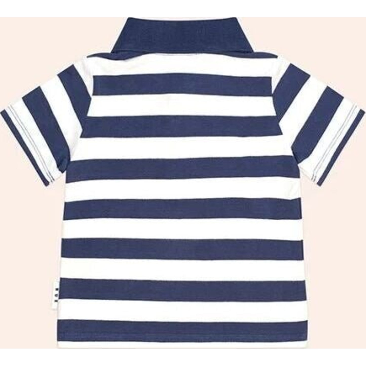 Huxbaby Stripe Polo Tee | Aster & Ruby