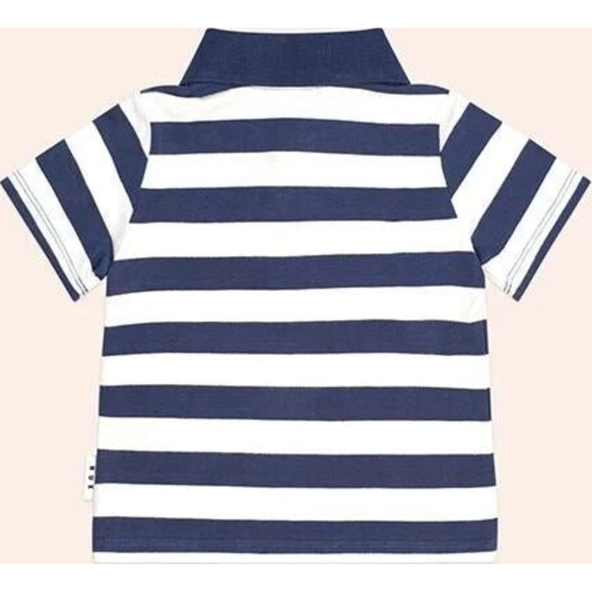 Huxbaby Stripe Polo Tee | Aster & Ruby