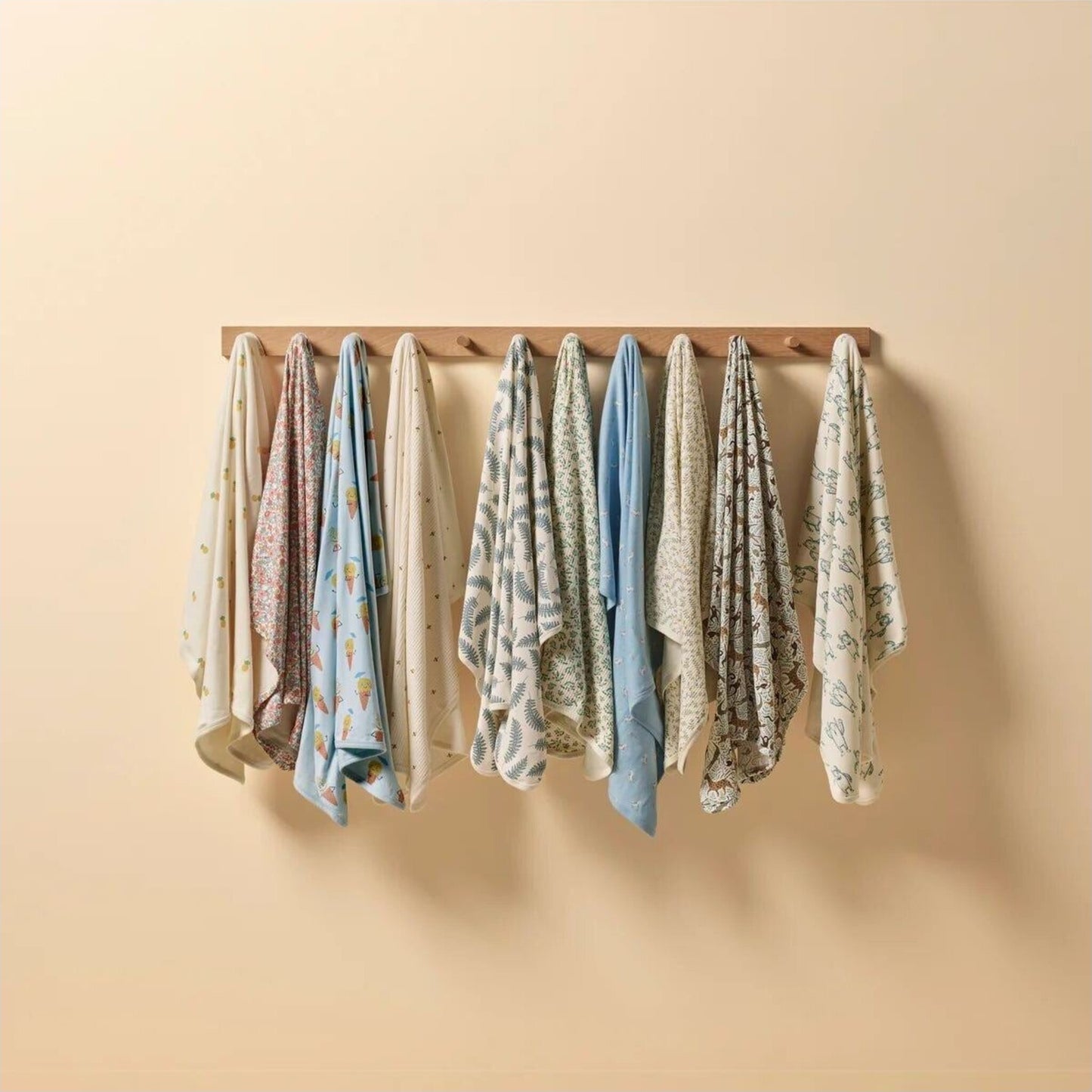 Wilson & Frenchy Summer Bloom Organic Bunny Rug | Aster & Ruby