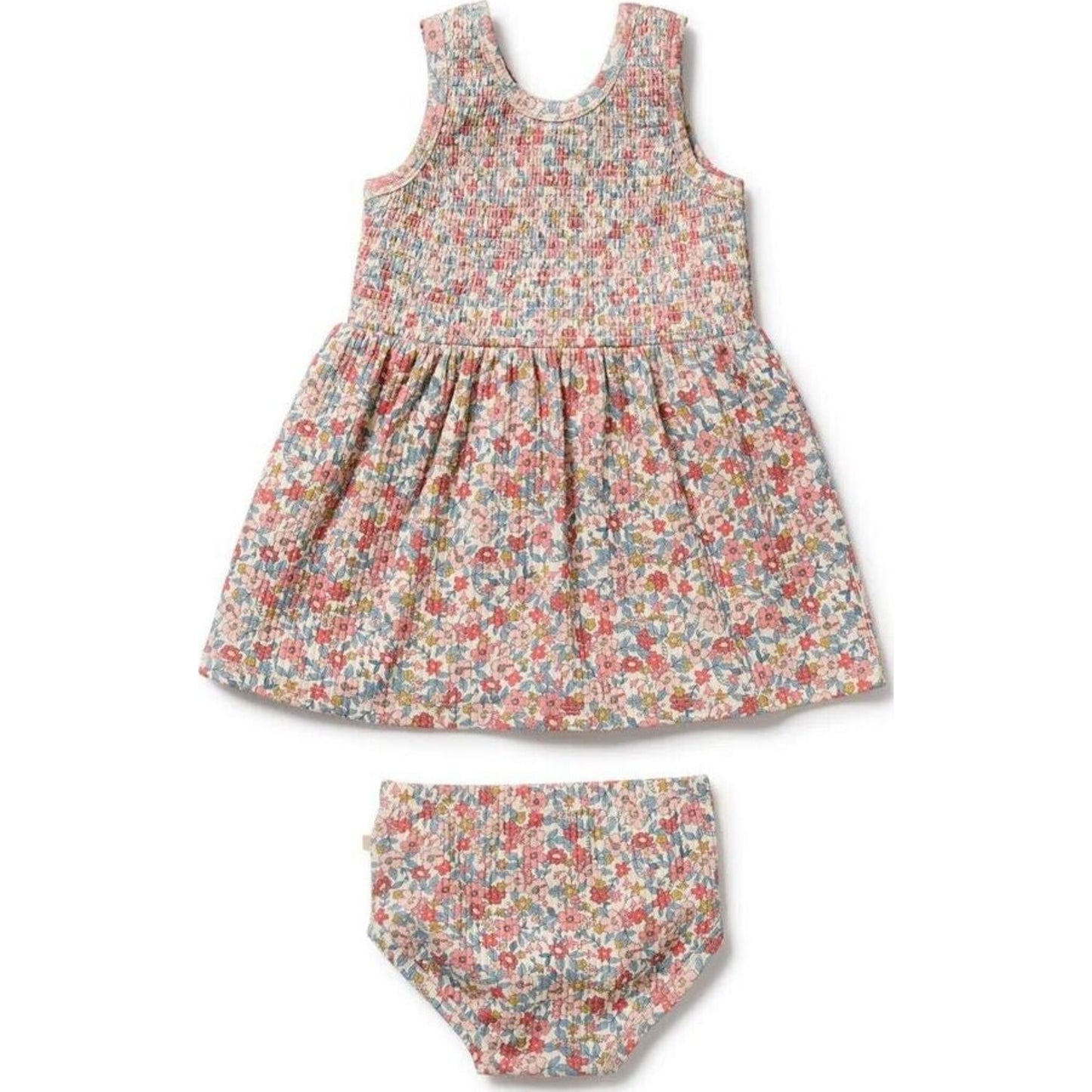 Wilson & Frenchy Summer Bloom Organic Dress Set | Aster & Ruby