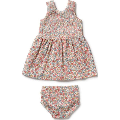 Wilson & Frenchy Summer Bloom Organic Dress Set | Aster & Ruby