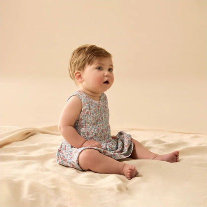 Wilson & Frenchy Summer Bloom Organic Dress Set | Aster & Ruby