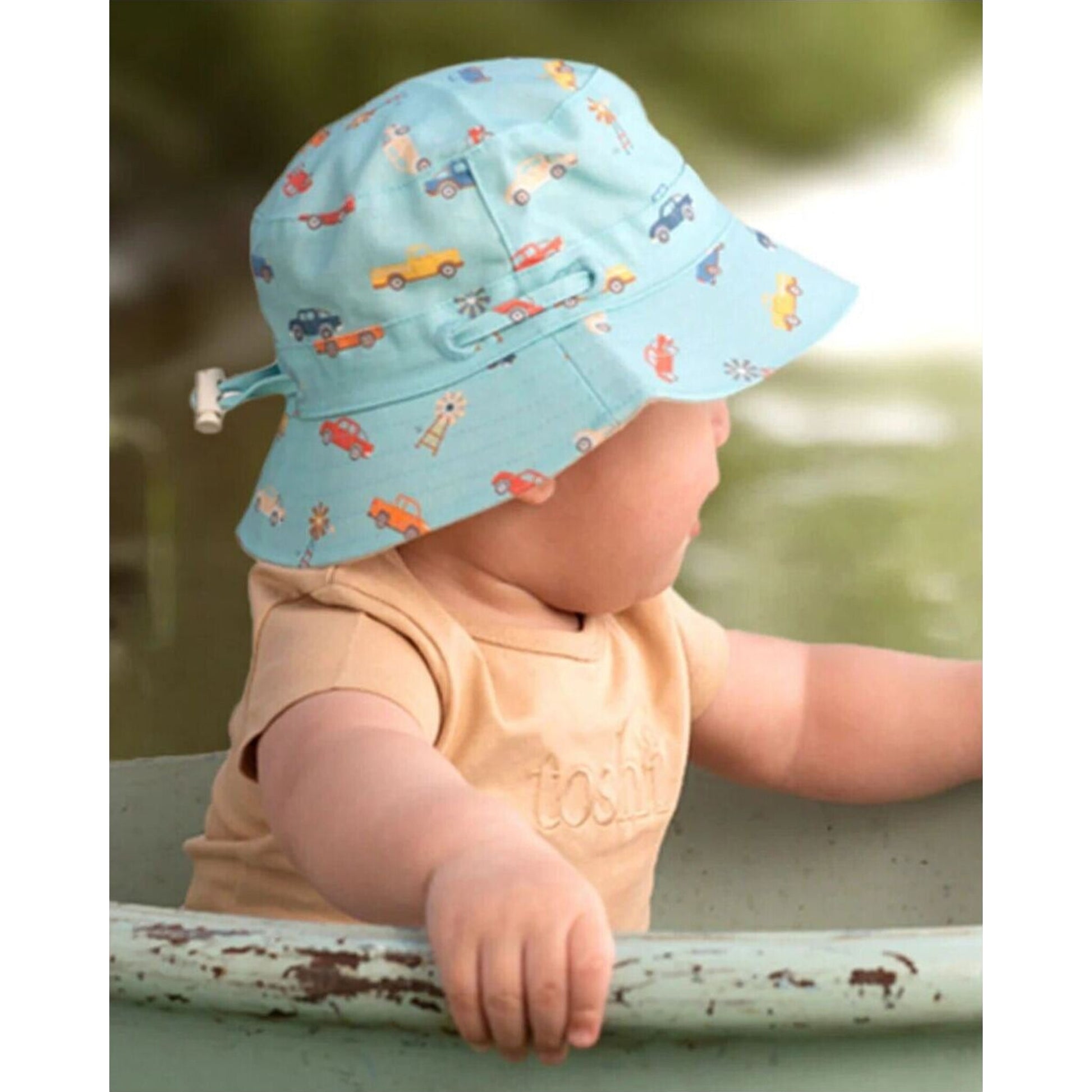 Toshi Sunhat Ryder Utes Teal | Aster & Ruby