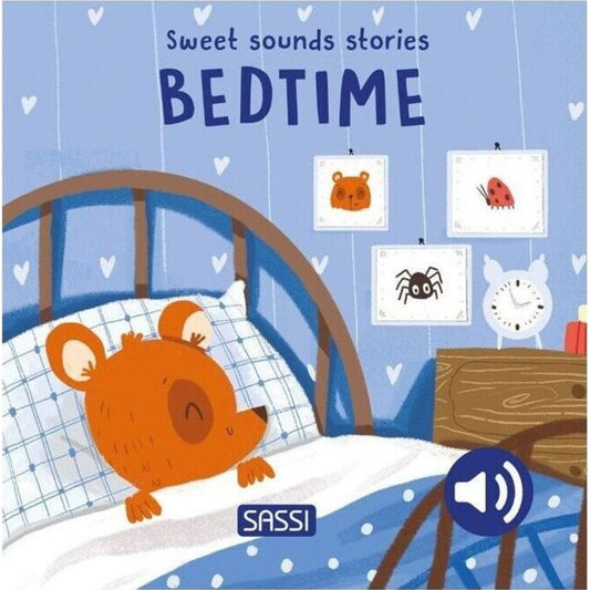 Sassi Sweet Sounds Stories Audio Board Book – Bedtime (10m+) | Aster & Ruby
