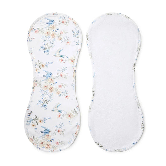 Sweet Swallows Organic Cotton Burp Cloth