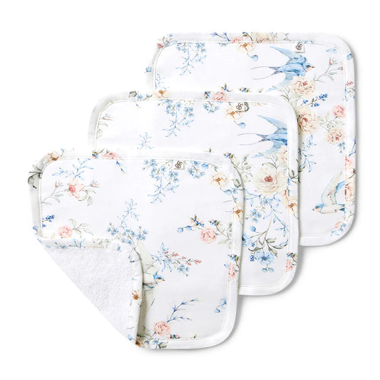 Sweet Swallows Organic Wash Cloths 3 Pack