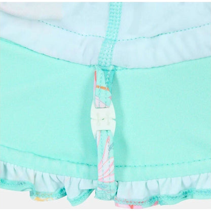 Toshi Swim Bell Hat Ripple Waratah Mint | Aster & Ruby