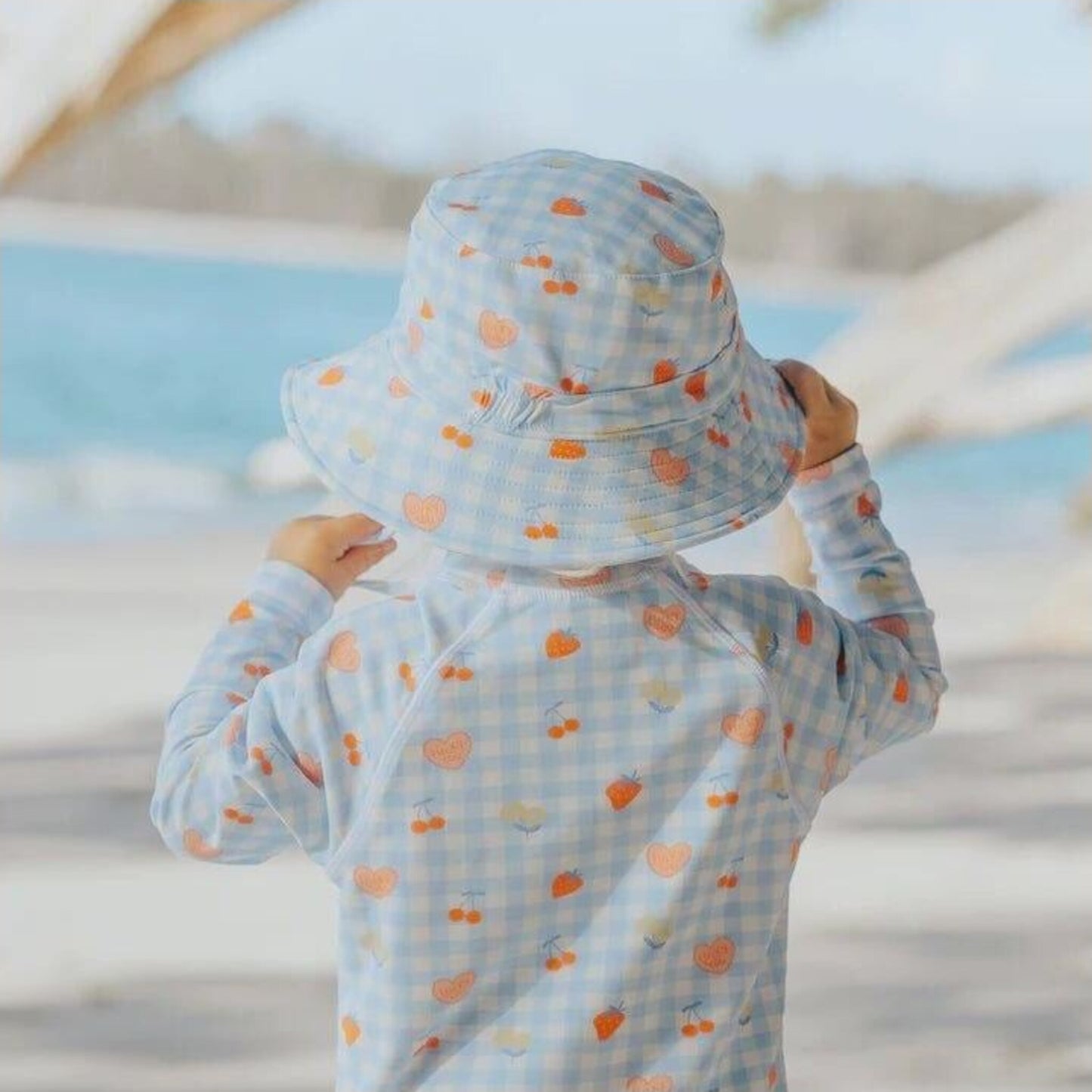 Crywolf SWIM BUCKET HAT Lucky Picnic | Aster & Ruby