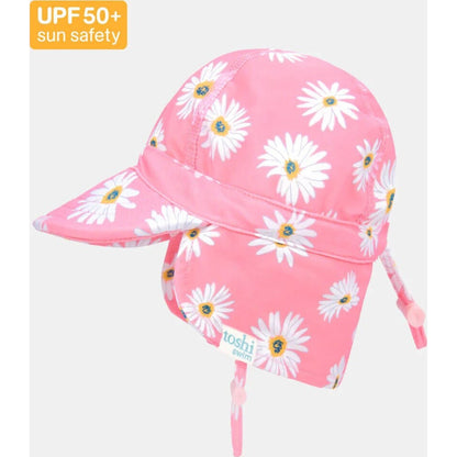 Toshi Swim Flap Cap Paradise Daisy Watermelon | Aster & Ruby