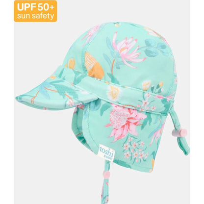 Toshi Swim Flap Cap Paradise Waratah Mint | Aster & Ruby