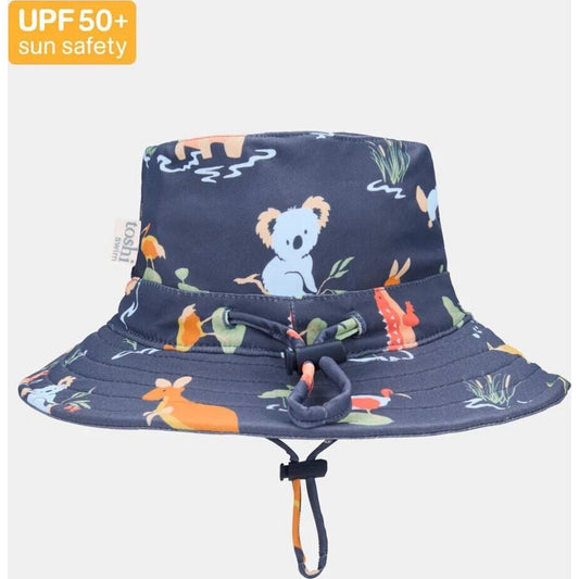 Toshi Swim Sunhat Paradise Kakadu Moonlight | Aster & Ruby