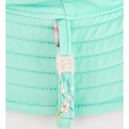 Toshi Swim Sunhat Paradise Waratah Mint | Aster & Ruby