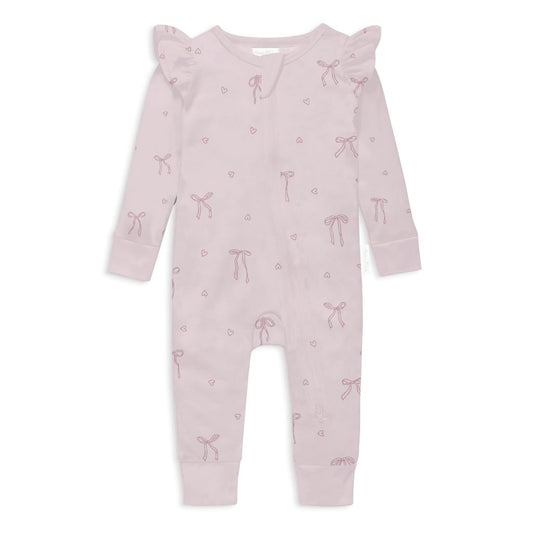 Lilly Bow Zip Romper