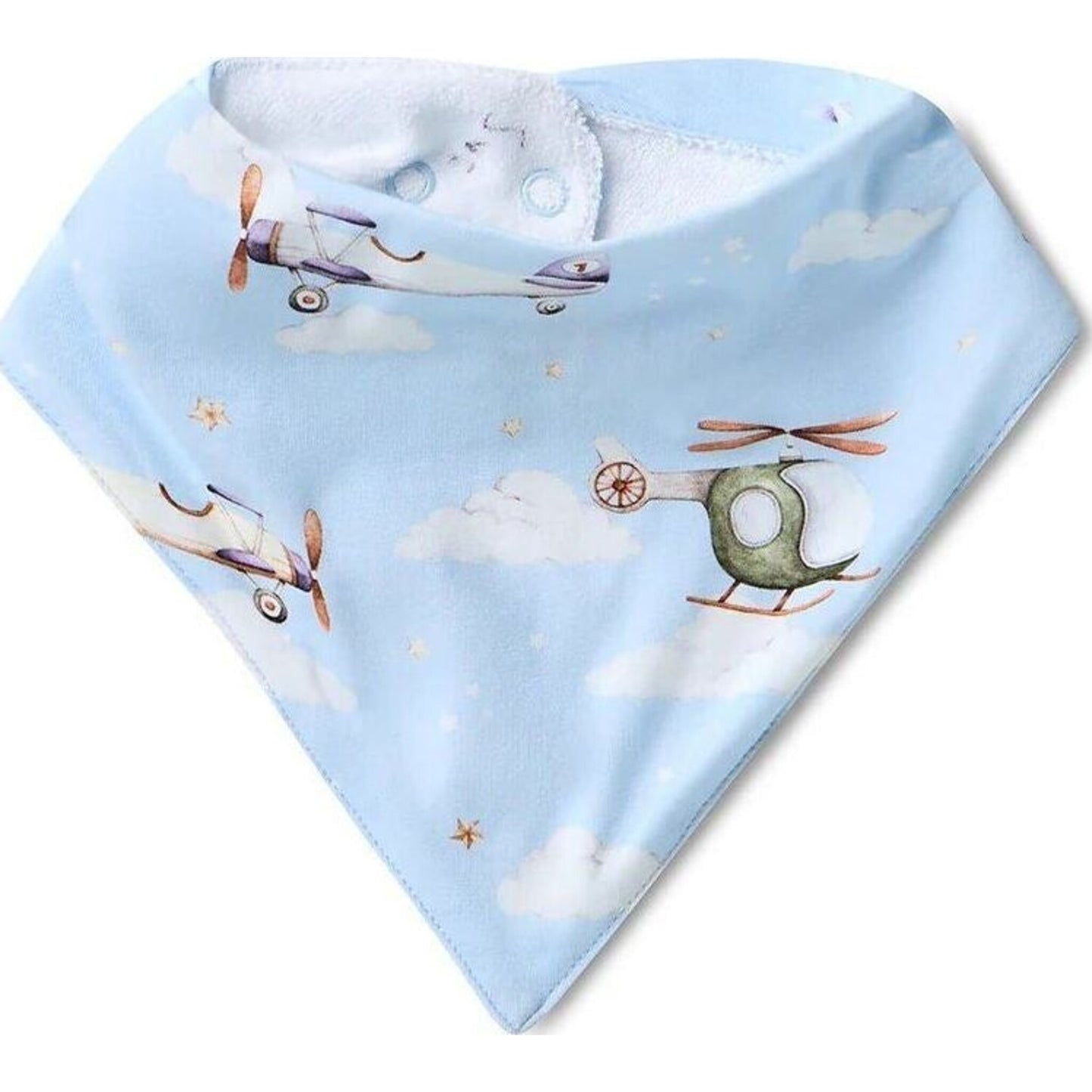Snuggle Hunny Taking Flight Organic Dribble Bib | Aster & Ruby