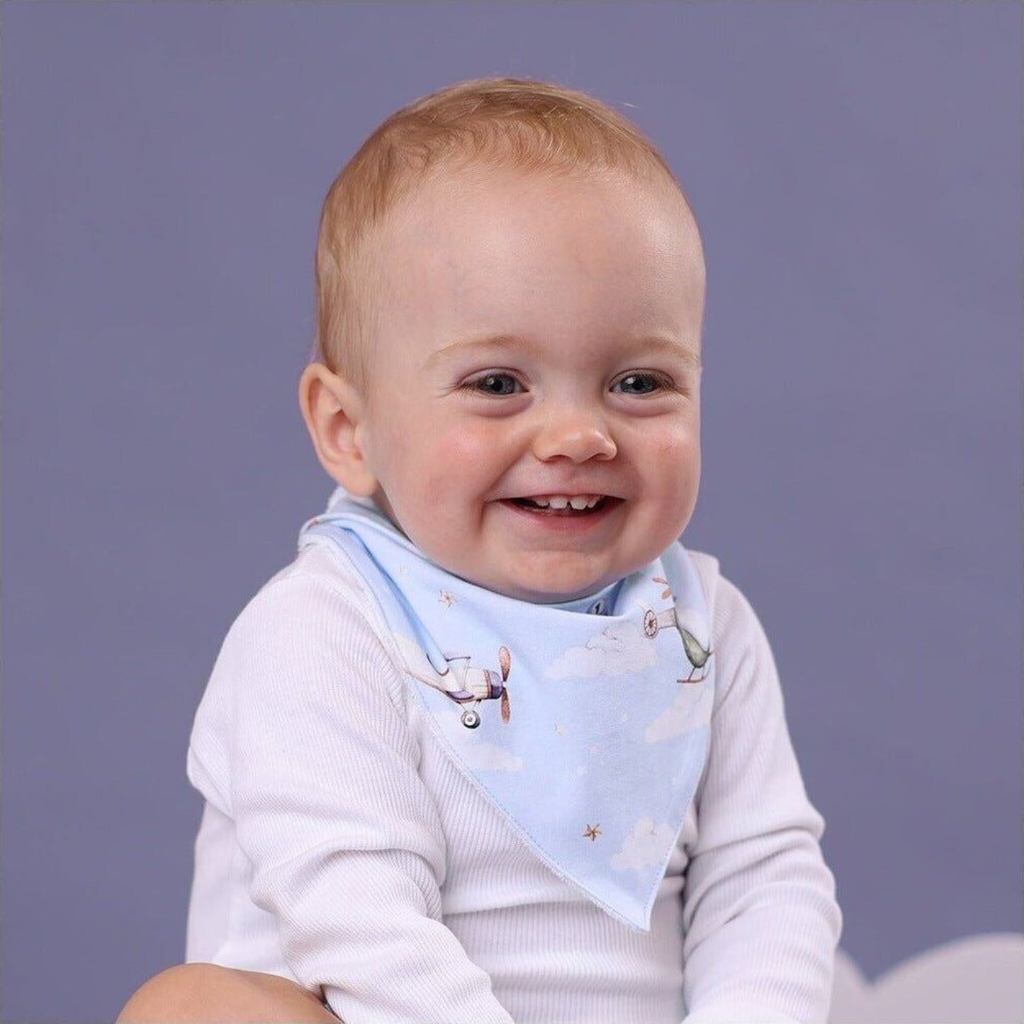 Snuggle Hunny Taking Flight Organic Dribble Bib | Aster & Ruby