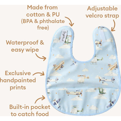 Snuggle Hunny Taking Flight Snuggle Bib | Aster & Ruby