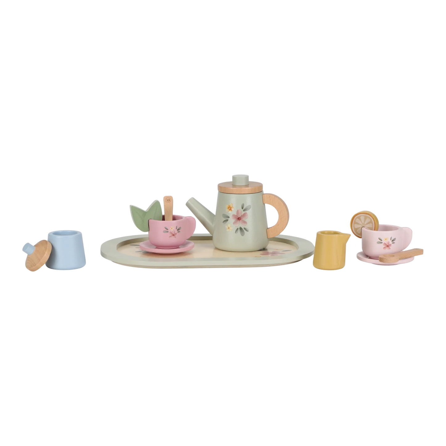 Wooden Tea Set