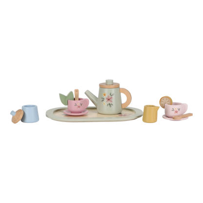 Wooden Tea Set