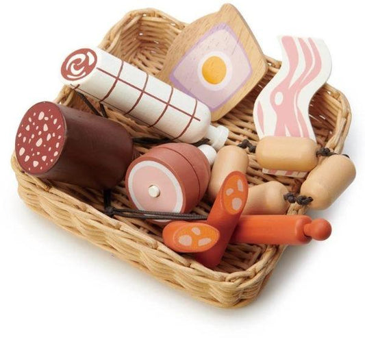 Tender Leaf Toys - Charcuterie Meat Basket - Aster & Ruby