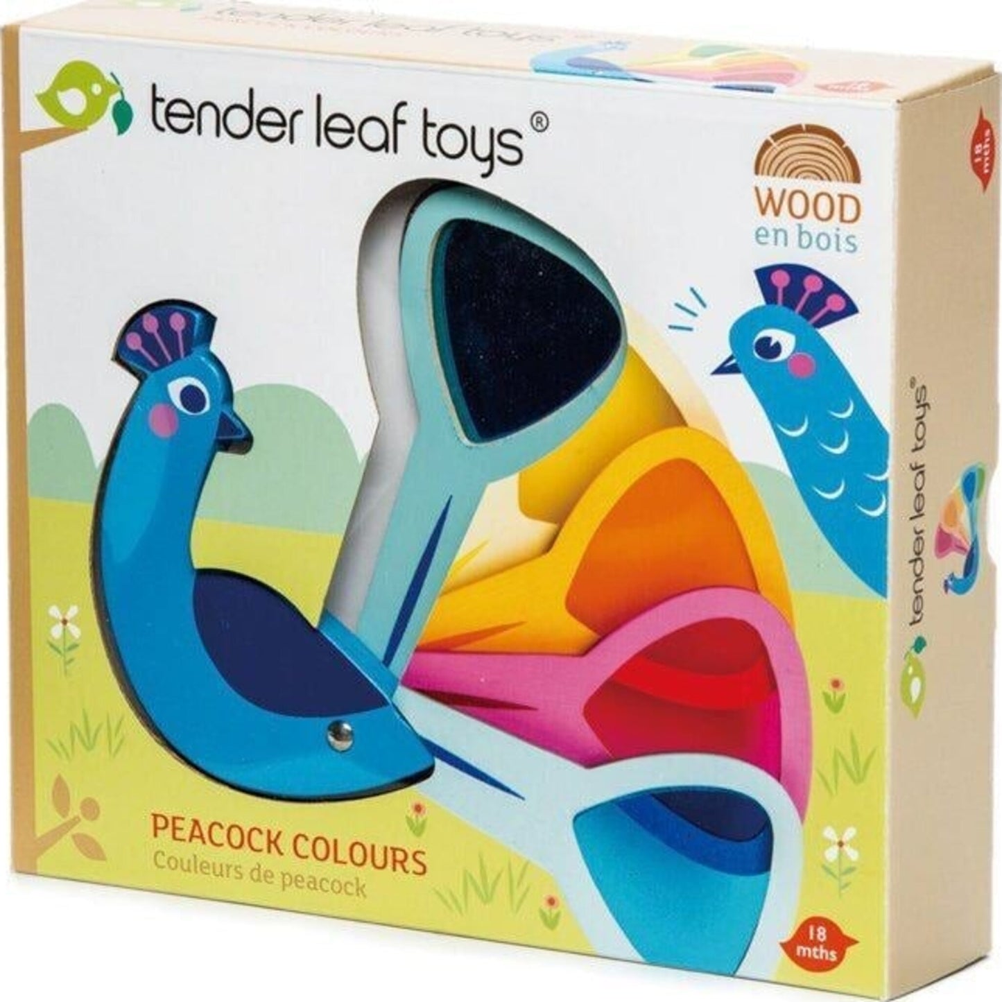 Tender Leaf Toys Peacock Colours | Aster & Ruby