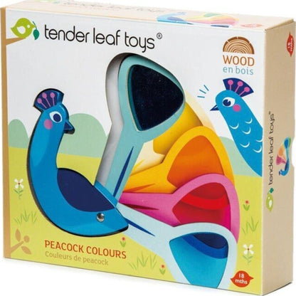 Tender Leaf Toys Peacock Colours | Aster & Ruby