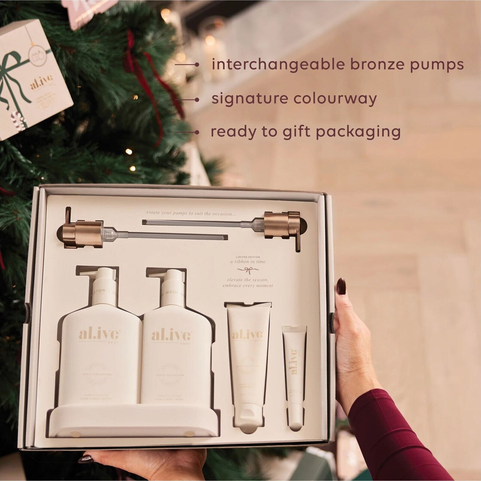 Al.ive Body The Icon Gift Set Mango & Lychee | Aster & Ruby