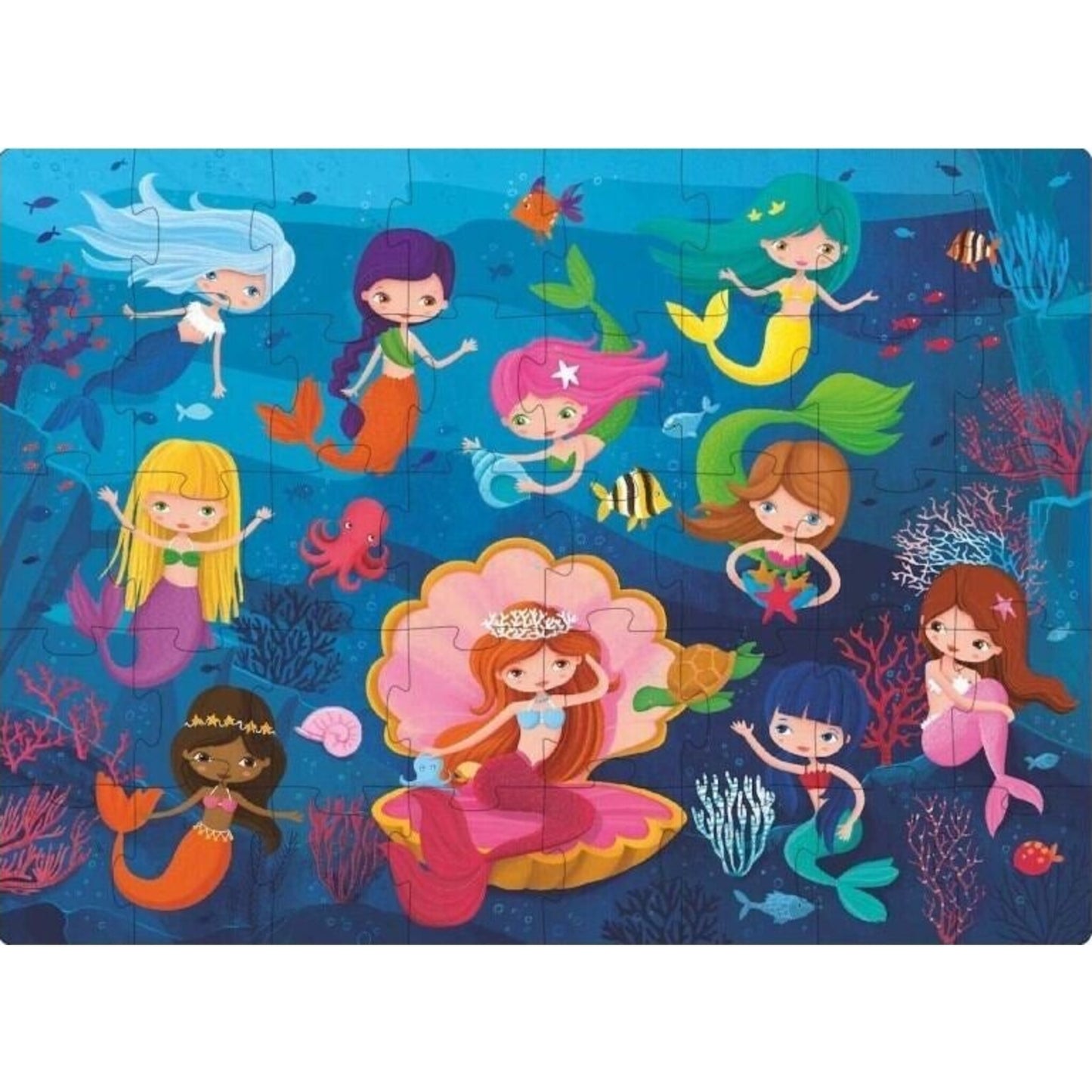 Sassi The Mermaids Counting Puzzle Set | Aster & Ruby