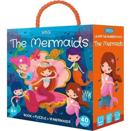 Sassi The Mermaids Counting Puzzle Set | Aster & Ruby