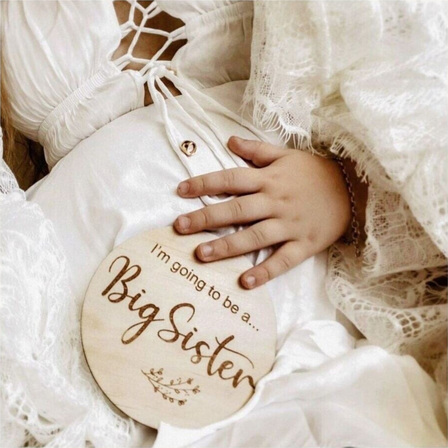 Timber Tinkers I'm Going To Be A Big Sister Disc – children's product by Timber Tinkers | Aster & Ruby