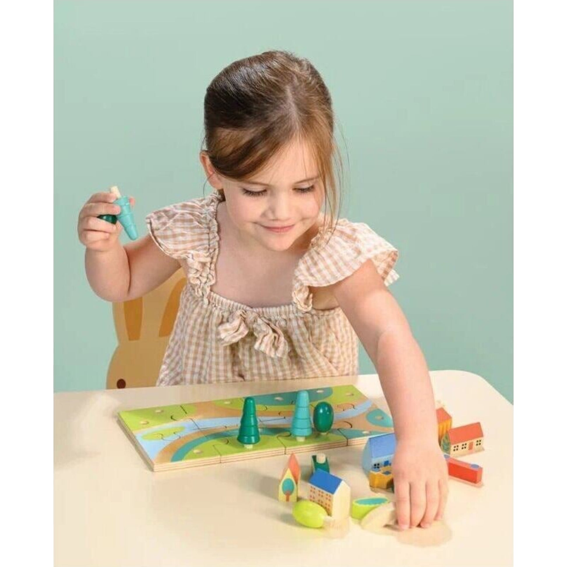 Mentari Tiny Town Jigsaw | Aster & Ruby