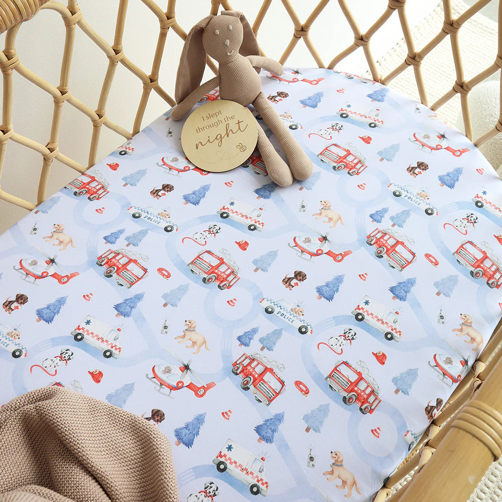 To The Rescue Organic Bassinet Sheet / Change Pad Cover