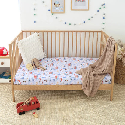 To The Rescue Organic Fitted Cot Sheet