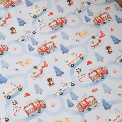 To The Rescue Organic Fitted Cot Sheet