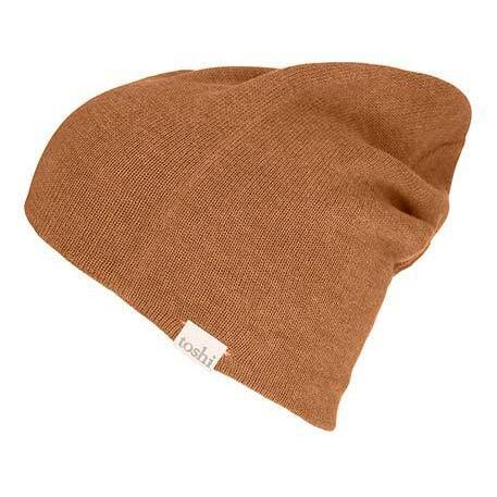 Toshi Organic Slinky Beanie Pecan-Aster & Ruby