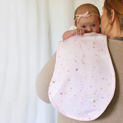 Organic Cotton Burp Cloth Twinkle