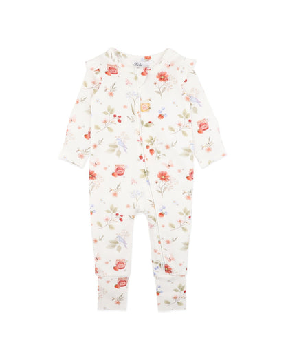 Poppy Organic Ls Zipsuit