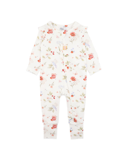 Poppy Organic Ls Zipsuit