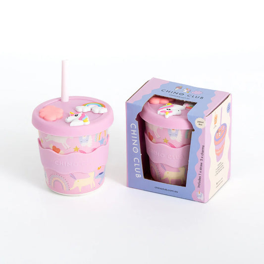 Unicorn Charm Chino Cup 8oz