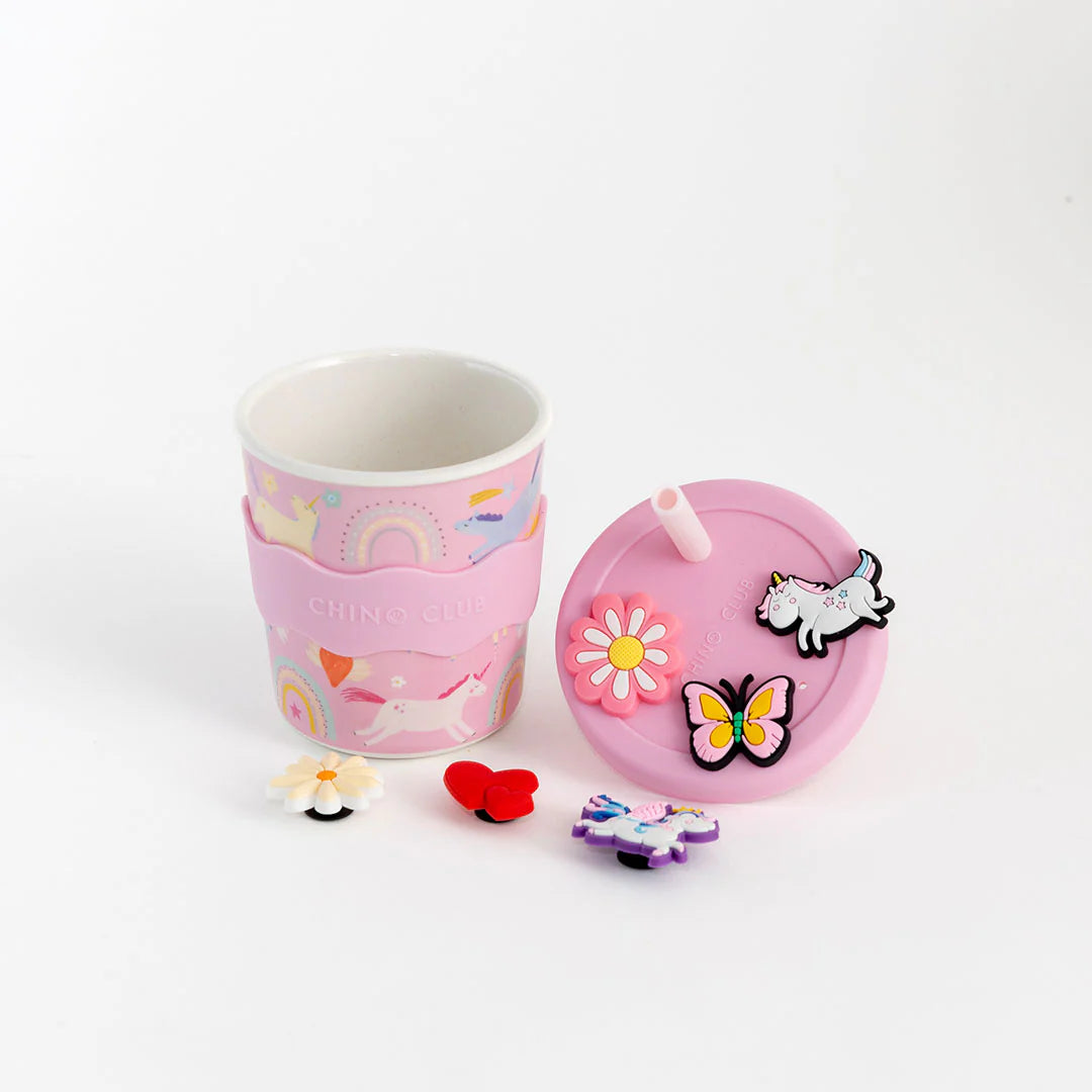 Unicorn Charm Chino Cup 8oz