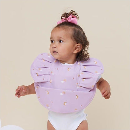 Snuggle Hunny Unicorn Frill Snuggle Bib | Aster & Ruby
