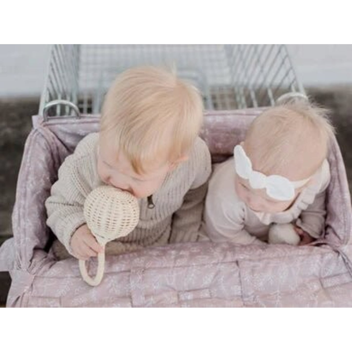 Universal Padded Trolley Liner Bee Kind - Aster & Ruby