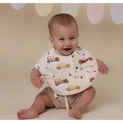 Snuggle Hunny Vintage Cars Snuggle Bib | Aster & Ruby