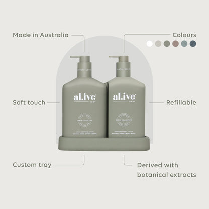 Wash & Lotion Duo Green Pepper & Lotus