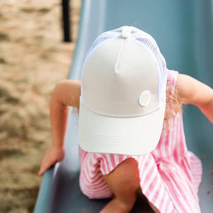 Little Renegade Company Wheat Trucker Cap | Aster & Ruby