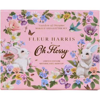 Oh Flossy X Fleur Harris Garden of Dreams Mini Makeup & Glitter Set | Aster & Ruby