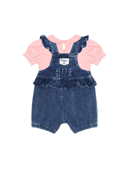 Floral 2 Piece Denim Set