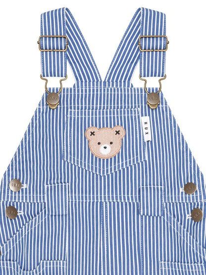 Cobalt Stripe Carpenter Shortall