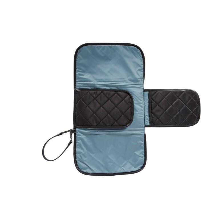 Change Mat Clutch Black Quilt